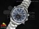 Seamaster CO-AXIAL Chronograph SS Black Dial on SS Bracelet A7750