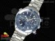 Planet Ocean Master Chronometer OMF SS Blue LiquidMetal on SS Bracelet A9900 (Black Balance Wheel)