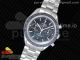 Speedmaster Moonwatch Co-Axial OMF 1:1 Best Edition Black Dial Orange Logo on SS Bracelet A9300 (Black Balance Wheel) V2
